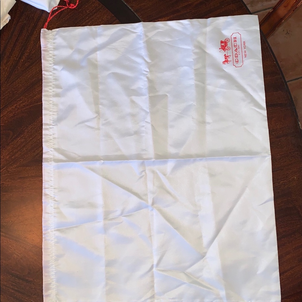 Coach dust bag, never used. - Picture 2 of 3